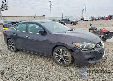 2016 Nissan Maxima Platinum z USA, uszkodzony, nr VIN 1N4AA6AP2GC405601